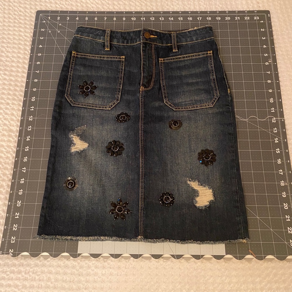 NWT sass & bide embellished skirt